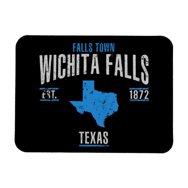 Ímã Wichita Falls (Horizontal)