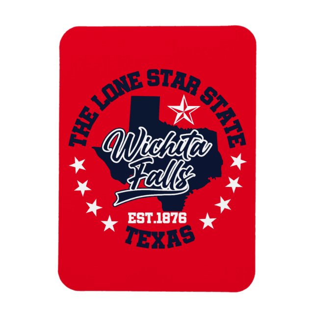 Ímã Wichita Falls, Texas (Vertical)