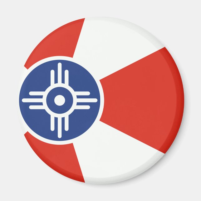 Imã Wichita Kansas ICT Flag (Frente)