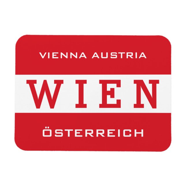 Ímã Wien - Íman Viena (Horizontal)