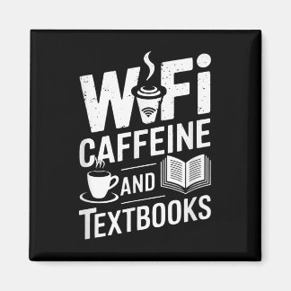 Imã Wifi Caffeine And Textbooks 