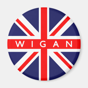Imã Wigan UK Flag