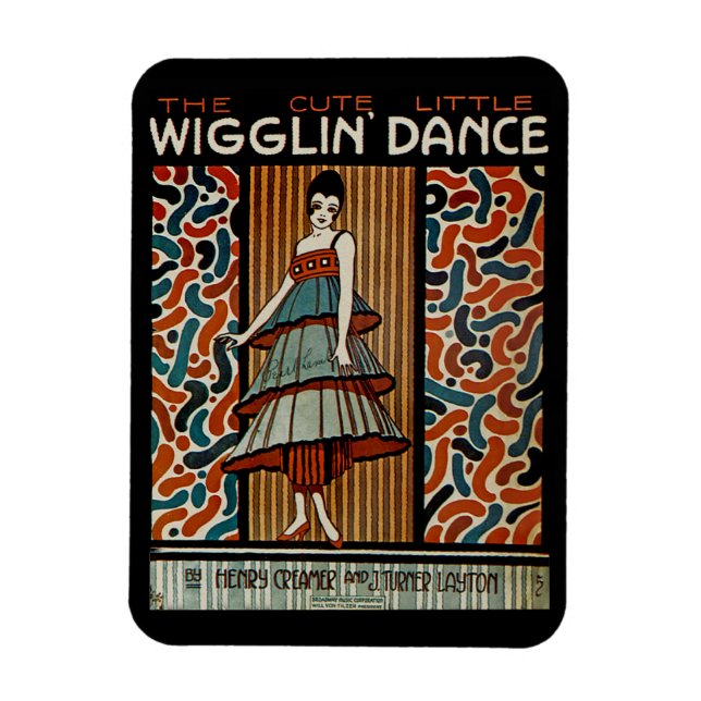 Ímã Wigglin Dance (Vertical)