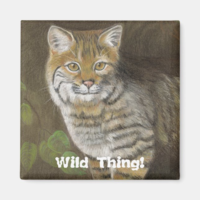 Imã Wild Thing Bobcat (Frente)