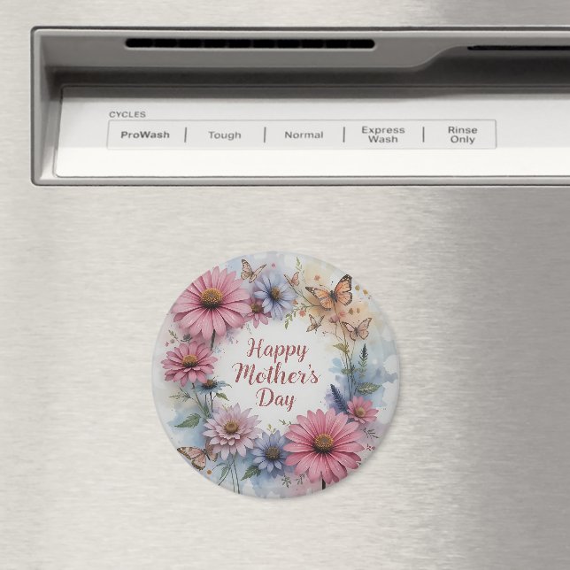 Imã WildFlowers Happy Mother's Day (In Situ (Dishwasher))