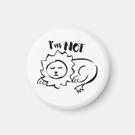 Imã Wildly Punny — Não Estou a Brincar Arte Minimalist