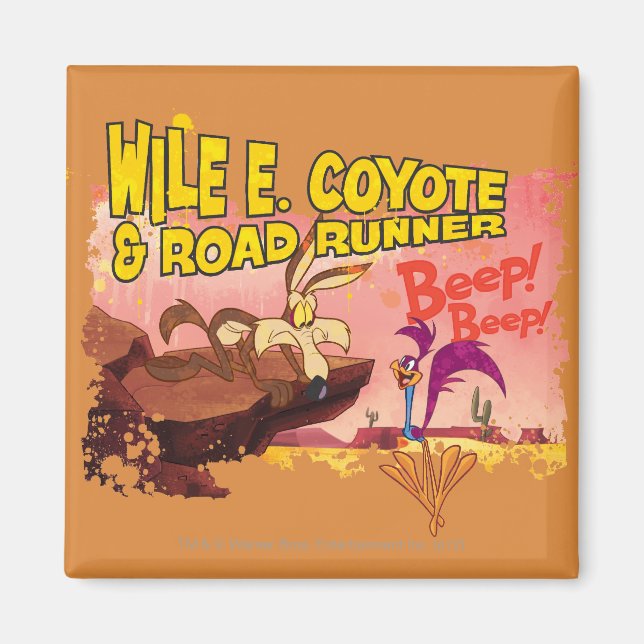 IMÃ WILE E. BEEP BEEP COYOTE™ E ROAD RUNNER™!™ (Frente)
