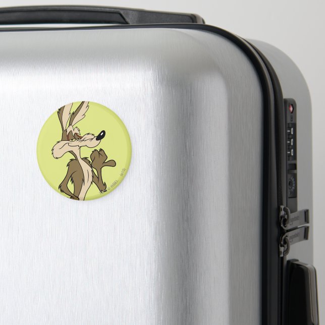 Imã WILE E. COYOTE™ Looking Proud | Zazzle Brasil