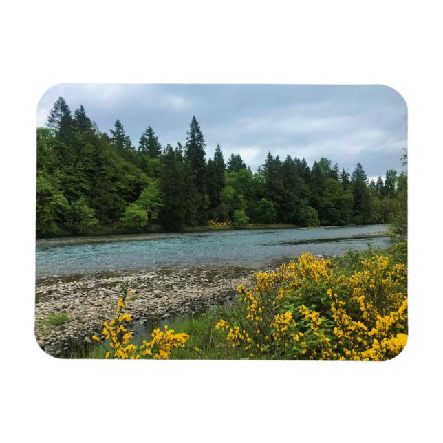 Ímã Willamette River, Elijah Bristow State Park, OR (Horizontal)