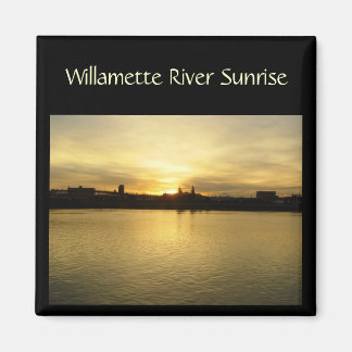Imã Willametter River Sunrise
