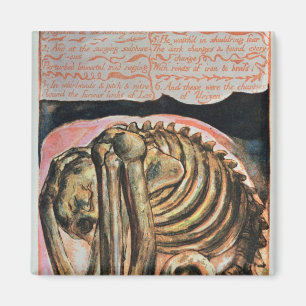 Imã William Blake a criação de Urizen no material