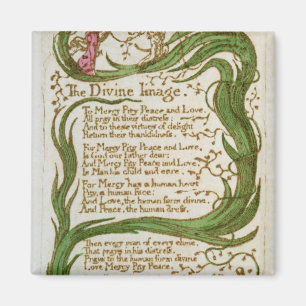 Imã William Blake a imagem divina, das canções de