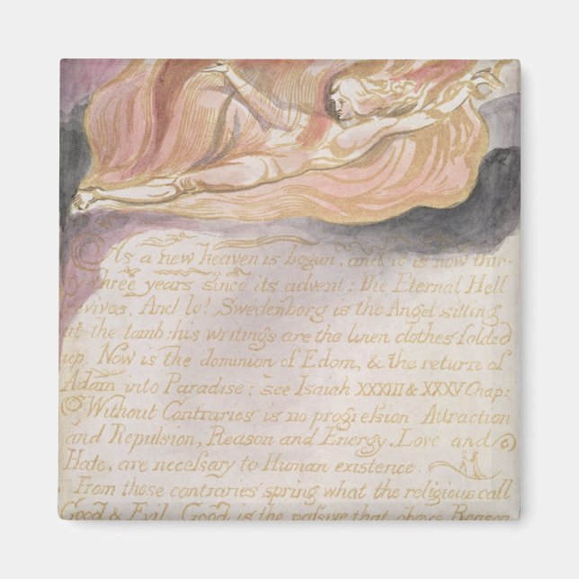Imã William Blake | "Começa um novo céu" (Frente)