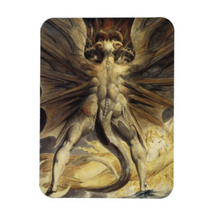 Ímã William Blake - O Excelente do Dragão Vermelho e