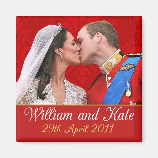Imã William e Kate, o Kiss Real Casamento (Frente)