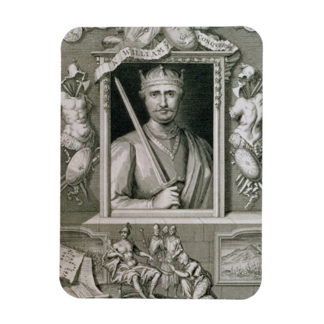 Ímã William I o Conquistador (1027-87) Rei da Inglater (Vertical)