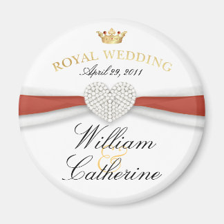 Imã William & Kate - Presente Comemorativo do Casament