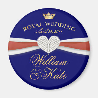 Imã William & Kate - Presente Comemorativo do Casament
