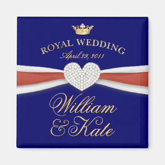 Imã William & Kate - Presente Comemorativo do Casament