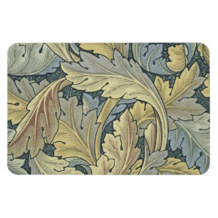 Ímã William Morris Acanthus Deixa Arte Floral Nouveau