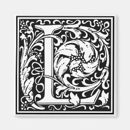 Imã William Morris Alphabet "L"