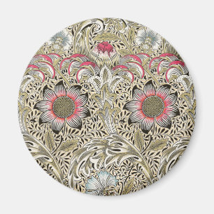 Imã William Morris Corncockle Floral Vintage