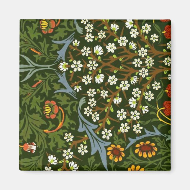 Imã William Morris Design, Blackthorn (Frente)
