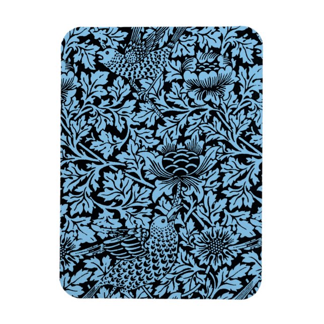 Ímã William Morris Floral Pattern Bird Anenome (Vertical)