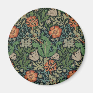 Imã William Morris Floral Wallpaper