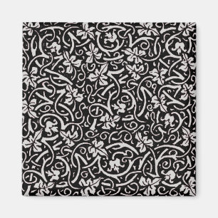 Imã William Morris Grapevine Vine Leaf Patterno