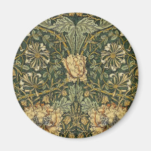 Imã William Morris Honeysuckle Green Floral
