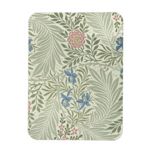 Ímã William Morris Larkspur Floral Wallpaper
