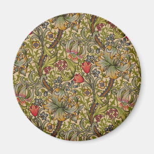 Imã William Morris Ouro Lily Antique