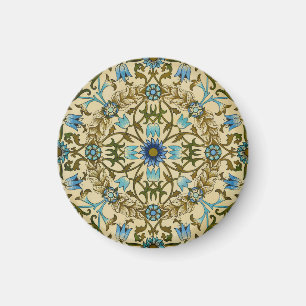 Imã William Morris - Padrão antigo de vinha e flores 1