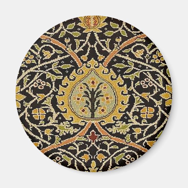 Imã William Morris Persian Carpet Art Impressão (Frente)