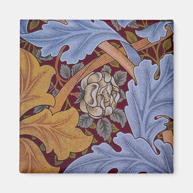 Imã William Morris Rua James Acanthus Wallpaper (Frente)