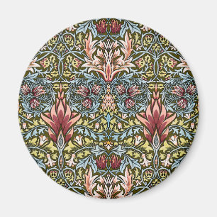 Imã William Morris Snakeshead Padrão Floral