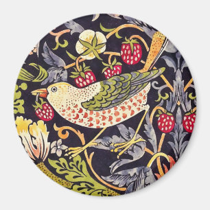 Imã William Morris Strawberry Thef Arte Floral Nouveau