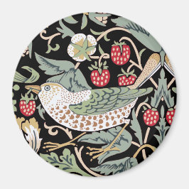 Imã William Morris Strawberry Thief I Black Birds