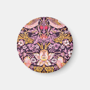 Imã William Morris Strawberry Thief Purple Version