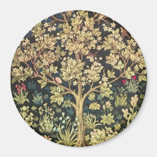 Imã William Morris Tree Of Life Vintage Pre-Raphaelite