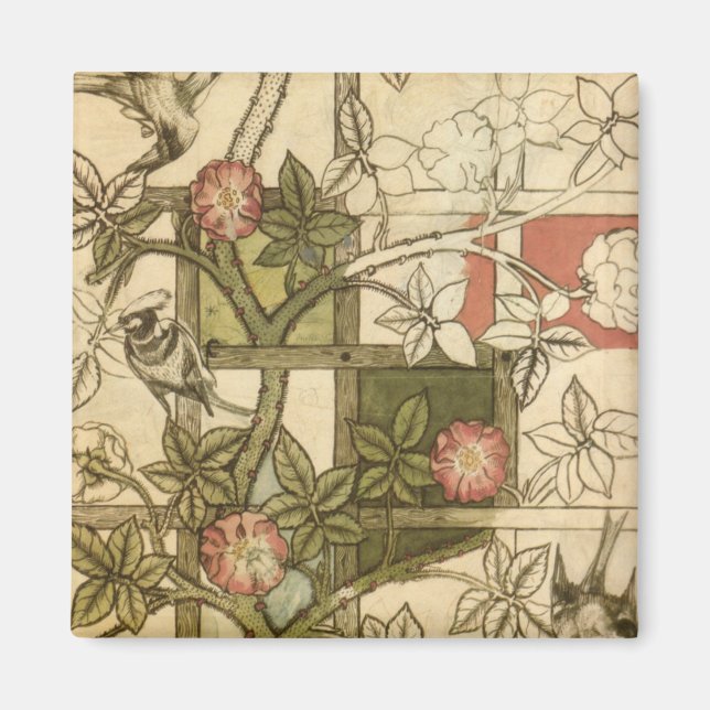 Imã William Morris - Trellis (Frente)
