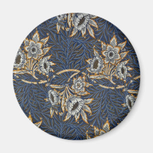 Imã William Morris Tulip Willow Blue Patterno