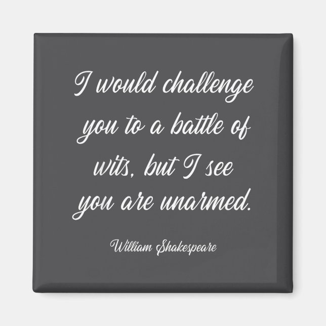 Imã William Shakespeare Batalha De Inteligências Liter (Frente)