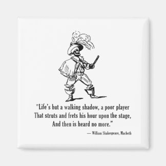 Imã William Shakespeare Macbeth Inglês Drama Morte TS