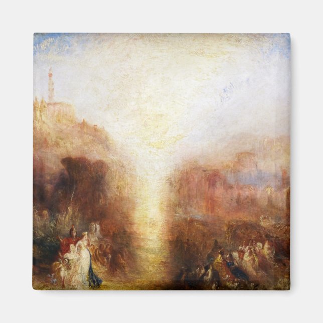 Imã William Turner - A visita ao túmulo (Frente)