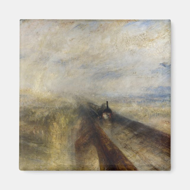 Imã William Turner - Chuva, Vapor e Velocidade (Frente)
