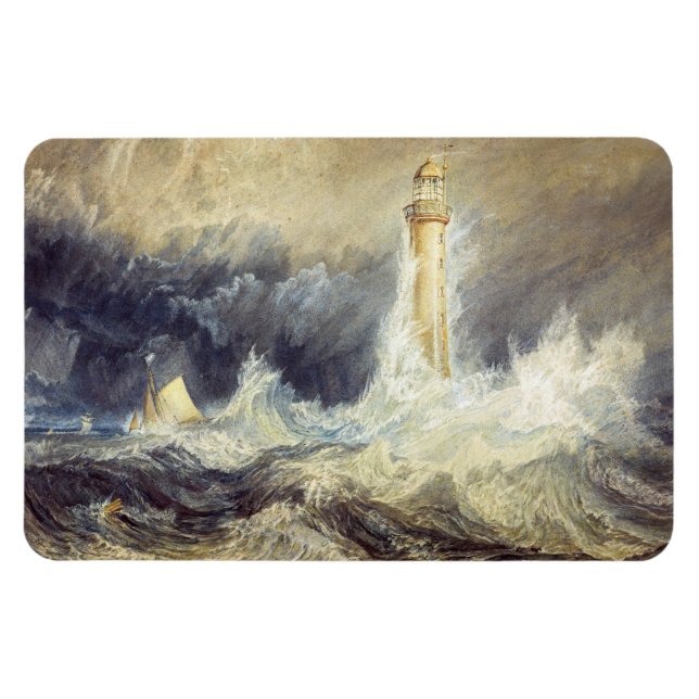 Ímã William Turner - Farol de Bell Rock (Horizontal)