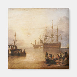 Imã William Turner - O Sol se Pondo Através do Vapor