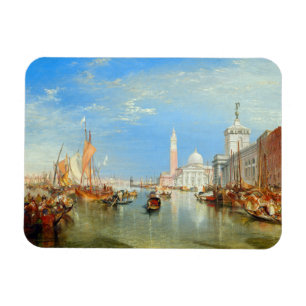 Ímã William Turner - Veneza, A Dogana e San Giorgio